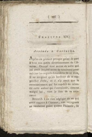 Chapitre XIV. Arrivée à Corinthe.