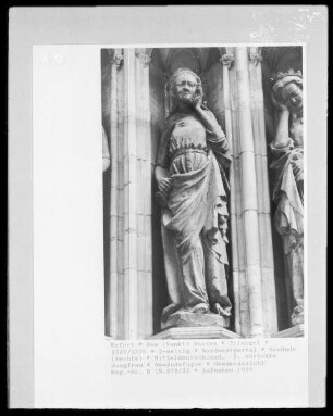 Triangel — Nordwestportal/ Jungfrauenportal — Gewändefigur