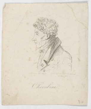 Bildnis des Luigi Cherubini