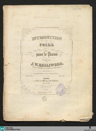 Introduction et Polka : pour le piano; op. 205 No. 2