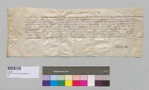 Papst Innozenz X. gewährt dem Karmelitenkloster in Straubing einen Ablass. S: Papst Innozenz X.