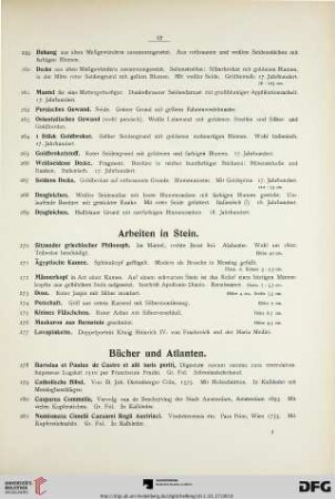 Bücher und Atlanten (Nr. 278-290)