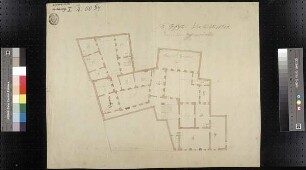 Grundriss der dritten Etage