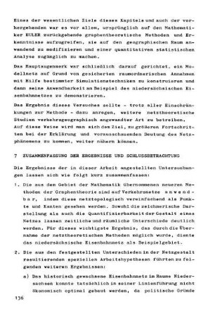 7 Zusammenfassung der Ergebnisse und Schlußbetrachtung