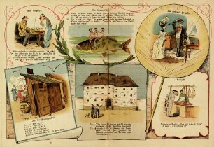Weit hergeholt; Am Stammtisch; Der zerstreute Professor; Aus der Feiertagsschule; Boshaft