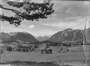 Alpen : Österreich. Blick ins Inntal?