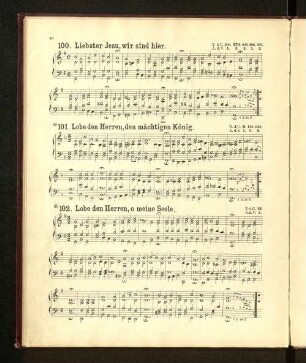 100. Liebster Jesu, wir sind hier. ... 125. Nun lasst uns den Leib begraben.