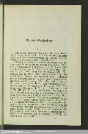 Militär-Rechtspflege