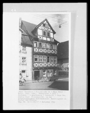 Haus des Zimmermeisters Hans Weber