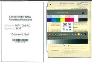 Entnazifizierung Karl Osterwind, geb. 02.03.1887 (Angest.)