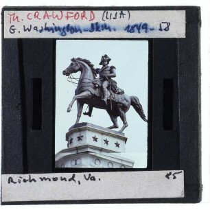 Richmond, Crawford/Rogers, Virginia Washington Monument