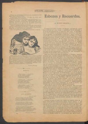 Gota de acíbar : ("Revista Azul".)