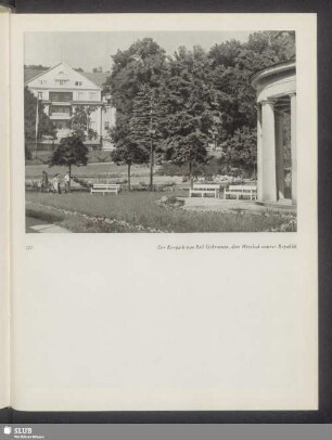 Der Kurpark von Bad Liebenstein, dem Herzbad unserer Republik