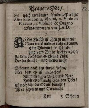 Trauer-Ode
