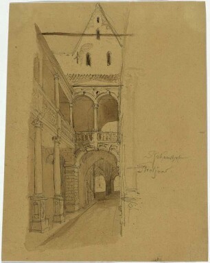 Rathaus zu Stralsund, Rathaushof