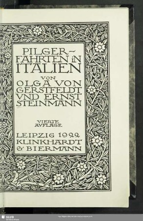 Pilgerfahrten in Italien