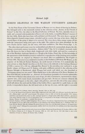 17: Rubens drawings in the Warsaw University Library