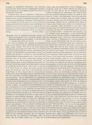 185-188 [Rezension] Mausbach, Joseph, Die katholische Moral und ihre Gegner