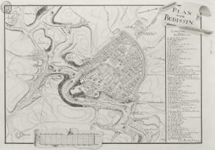 Plan von Bautzen