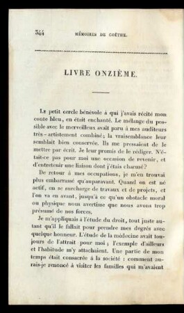 Livre Onzième.