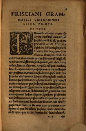 Prisciani Grammatici Caesariensis libri omnes