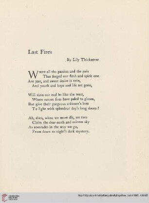7: Last Fires