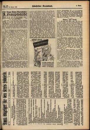 Zweite Ausgabe vom Dienstag, den 26. Oktober 1926.