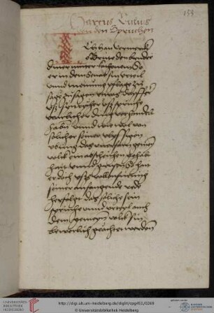 Marcus Tullius Cicero, Paradoxa stoicorum, in der dt. Übersetzung des Johann Gottfried