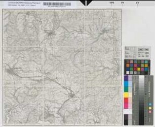 [Topographische Karte 1 : 25.000 (Meßtischblätter): Nördliche Rheinprovinz und südliches Westfalen]. [2732] 4720 Waldeck 51°12'- 9°0'.