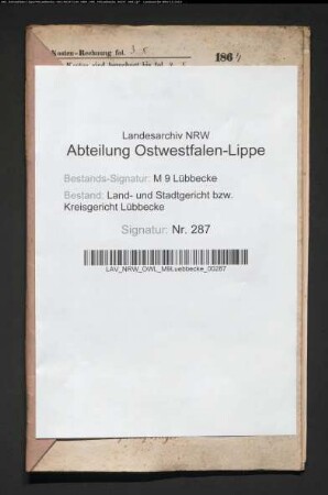 Erblasser: Behring, Catharine Sophie Elisabeth: