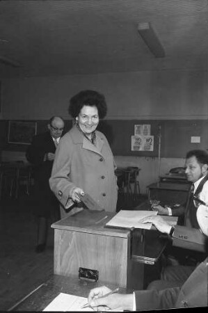 Landtagswahl Baden-Württemberg am 23. April 1972