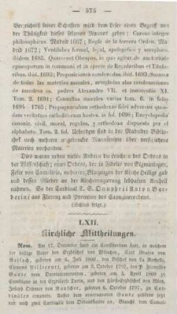 575-576 Kirchliche Mittheilungen