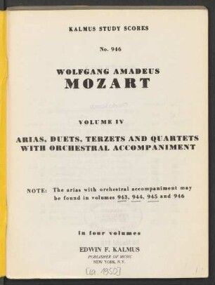 Volume 4: Volume IV