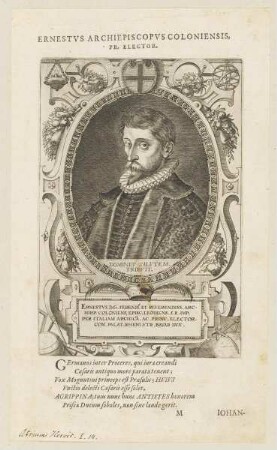 Bildnis des Ernestvs Archiepiscopvs Coloniensis