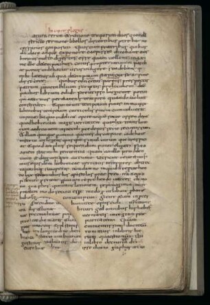Beda: De temporum ratione (mit Interlinear- und Marginalglossen)