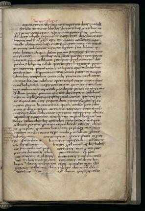 Beda: De temporum ratione (mit Interlinear- und Marginalglossen)