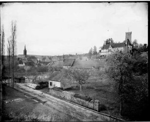 Obergrombach Ortsbild Ansicht von Süden