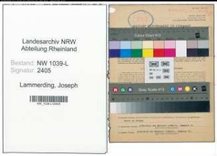 Entnazifizierung Joseph Lammerding , geb. 10.03.1880 (Landwirt)