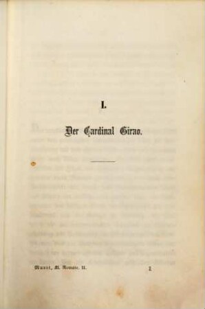 Kleine Romane, 2