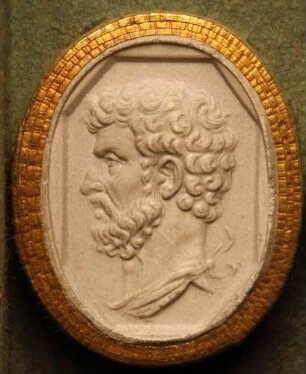 Profilbildnis des Publius Helvius Pertinax (Daktyliothek, Zweites Historisches Tausend)