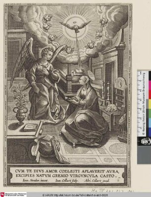[The Annunciation; Die Verkündigung an Maria]