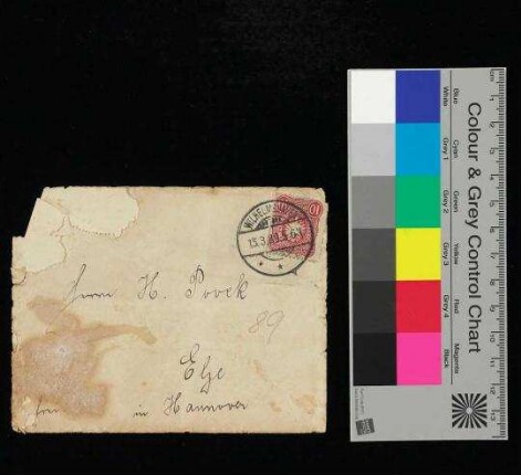 Brief von Poock an die lieben Eltern und Geschwister