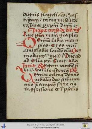 [27v - 65r] Kleines Marianisches Offizium.