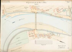 Oderbrücke, Ohlau: Lageplan 1:1000