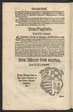 Von Sigfrido. Das XX. Capitel.