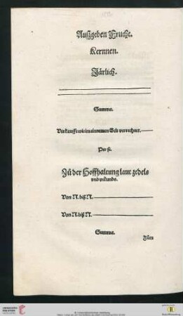 Außgeben Frucht