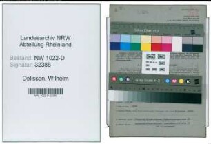 Entnazifizierung Wilhelm Delissen , geb. 06.02.1895 (Kohlenhaendler)