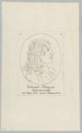 Bildnis des Salvator Rosa