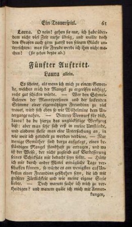 Fünfter Auftritt. Laura allein.