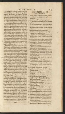 Consilium CI. [-] Consilium CV.